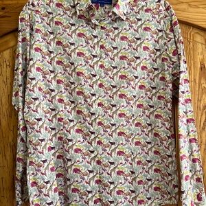 Women’s  Multicolor Animal Print Shirt